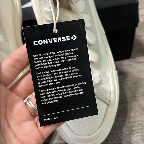 Converse All Star Platform High Tops - Cream - Picture 10 of 11